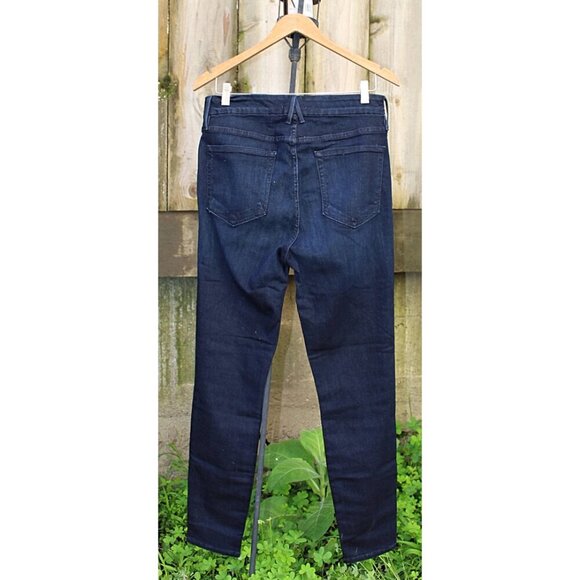 New w/Tags  - sz 14/32 - Good American Good Legs Slim Leg, STRETCH, Blue 224 - Picture 2 of 10